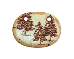 Kylie Parry Ceramic Evergreen Tree Focal 35x25mm