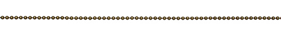 Antique Brass (plated) Ball Chain
