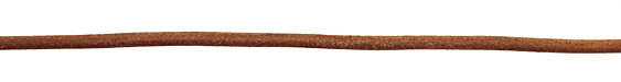 Natural Light Brown Round Leather Cord 4mm