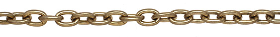 Antique Gold (plated) Large Cable Chain