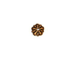 TierraCast Antique Gold (plated) Tiffany Bead Cap 8mm