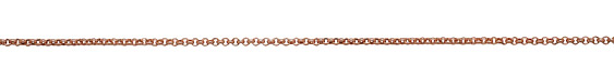 Rose Gold (plated) Small Rollo Chain