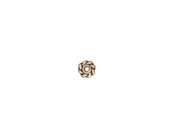 TierraCast Antique Silver (plated) Twist Heishi 4mm