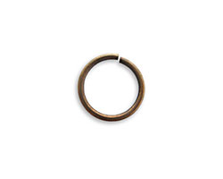 Vintaj Natural Brass Jump Ring 10mm - 15 gauge