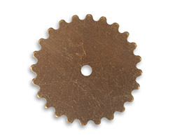 Vintaj Natural Brass Gear 25mm