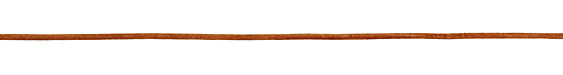 Natural Orange Round Leather Cord 2mm