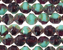 Czech Glass Lost Treasure Chandelier Cut 8mm