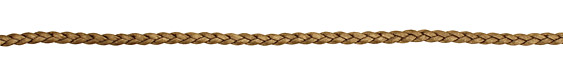 Kansa (metallic) Flat Braided Leather Cord 5mm