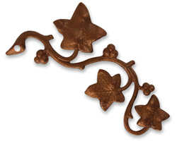 Vintaj Artisan Copper Craftsman Vine Pendant 27x50mm