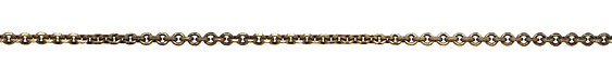 Antique Gold (plated) Mitred Cable Chain