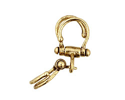 McLees Brass Multi Strand Clasp 40x13mm