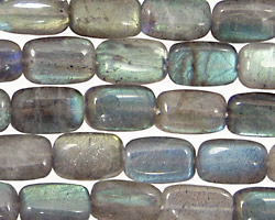 Labradorite Thin Pillow 12x8mm