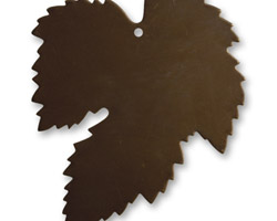Vintaj Natural Brass Treasured Maple Altered Blank 40x48mm