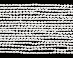 Pearly White Rice 2mm