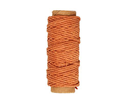 Orange Hemp Twine 20 lb, 29 ft