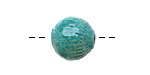 Painting with Fire Torch Fired Enamel Spruce Green Ridge Round 14mm
