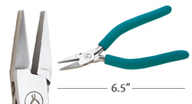 Classic Wubbers Medium Flat Nose Pliers 6.5"