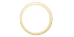 Tagua Nut Cream Ring 22mm