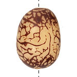 Tagua Nut Cream Nugget 40-45x32-36mm