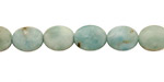 Larimar Flat Oval 10x8-9mm