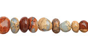 Impression Jasper Side Drilled Nugget 3-8x8-12mm