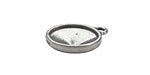 TierraCast Antique Pewter (plated) Faceted Drop 17x21mm
