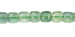 Green Fluorite (A) Puff Square 8mm