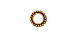 TierraCast Antique Gold (plated) 6mm Round Bead Frame 11mm
