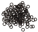 Artistic Wire Black Chain Maille Jump Ring 3.97mm, 18 gauge