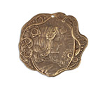 Vintaj Natural Brass Daisy Maiden 30mm