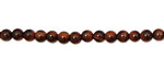 Red Tiger Eye Round 4mm