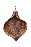 Antique Copper (plated) Single Calla Lily Cone 26x32mm