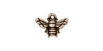 TierraCast Antique Silver (plated) Honey Bee Charm 15x12mm