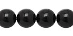 Jet Shell Pearl Round 14mm