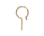 TierraCast Gold Filled Blank Earwire Loop .53"