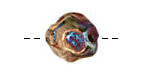 XAZ Raku Gold Luster Nugget 19-21mm