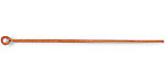 TierraCast Copper Eye Pin 2", 21 gauge
