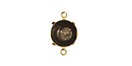 Nunn Design Antique Gold (plated) Circle Prong Setting 18x12mm
