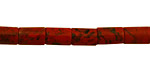 Red Jasper Tube 9x6mm
