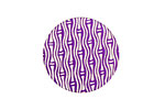 Lillypilly Purple Reeds Anodized Aluminum Disc 25mm, 24 gauge