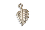 Vintaj Pewter Heritage Leaf 15x25mm
