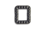 Vintaj Arte Metal Marcasite Frame Decorivet 20x18mm