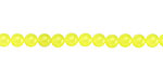 Neon Yellow Candy Jade Round 4-5mm