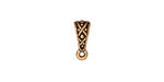 TierraCast Antique Gold (plated) Legend Bail 5x12mm
