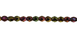 Czech Fire Polished Glass Iris Purple Round 4mm