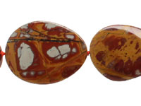Noreena Jasper Flat Freeform Slab 26-37x20-33mm