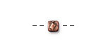 TierraCast Antique Copper (plated) Small Rock & Roll Cube 5mm