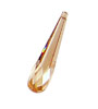 Champagne Faceted Teardrop 7x30mm