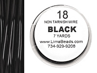 Parawire Black 18 gauge, 7 yards