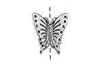 Pewter Butterfly 20x18mm